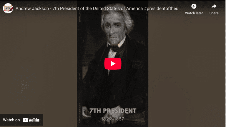 Video: Andrew Jackson - 7th President of the United States of America